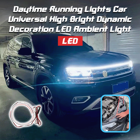 Tagfahrlicht Auto Universal hoch hell dynamisch Dekoration LED Umgebun –  deeryline