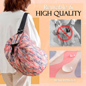 Foldable Travel One-shoulder Portable Shopping Bag