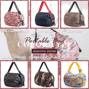 Foldable Travel One-shoulder Portable Shopping Bag