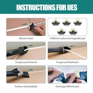 3 in 1 Multifunktionaler Silikonentferner