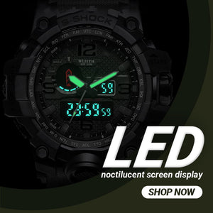 Multifunctional Waterproof Noctilucent Sports Watch