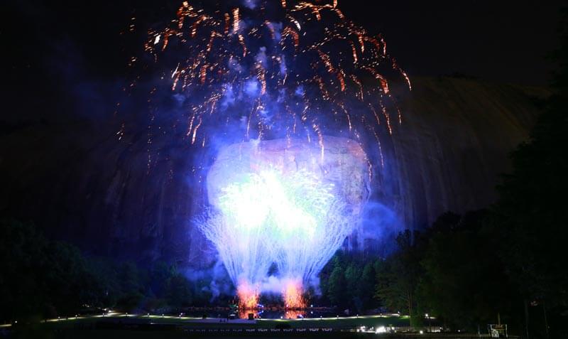 Mountain Laser Show