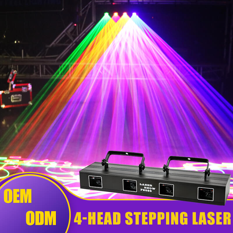 4 Head Stepper Laser