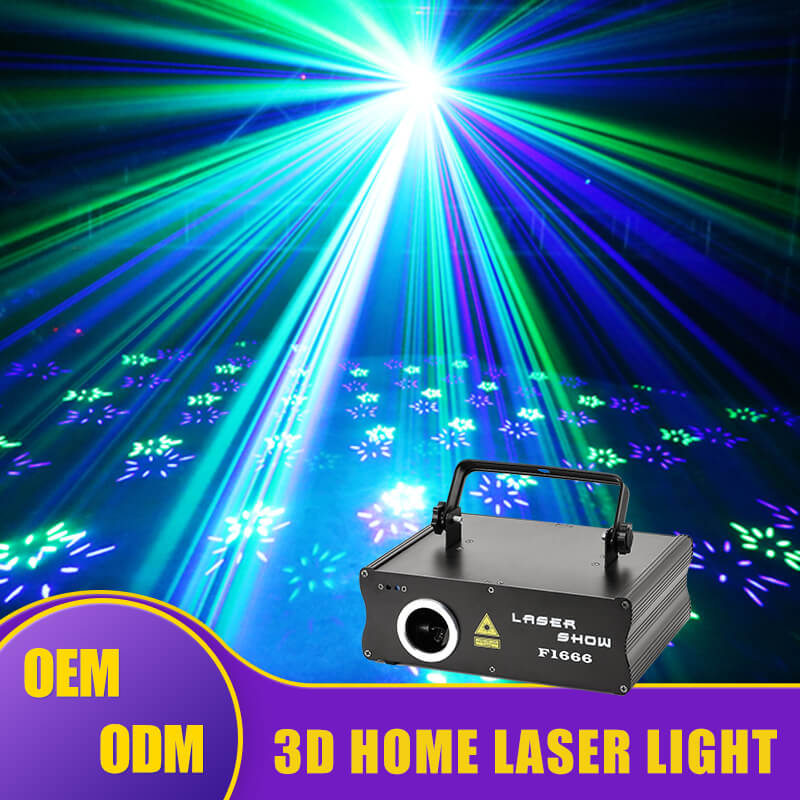 3D home laser stage light