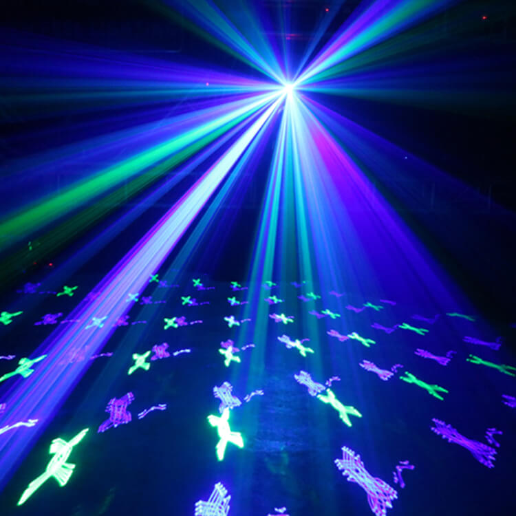 3D home laser stage light