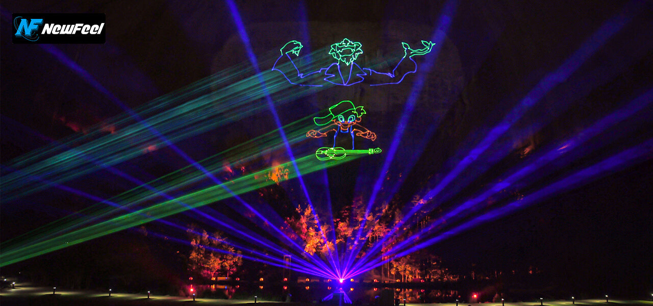 the laser show at stone mountain