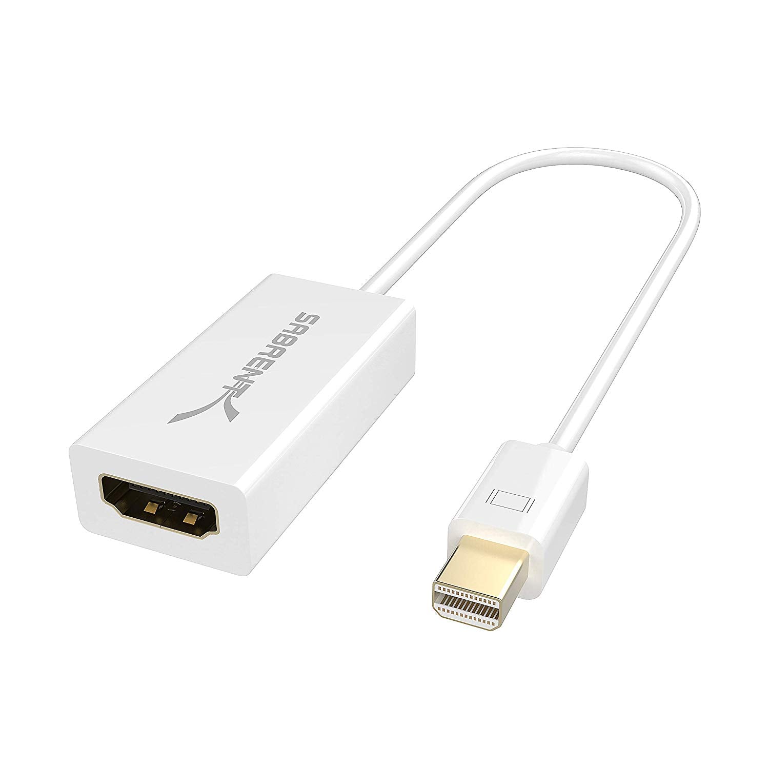 Mini DisplayPort (Thunderbolt 2) to HDMI Adapter [4K Support Gold Plated]