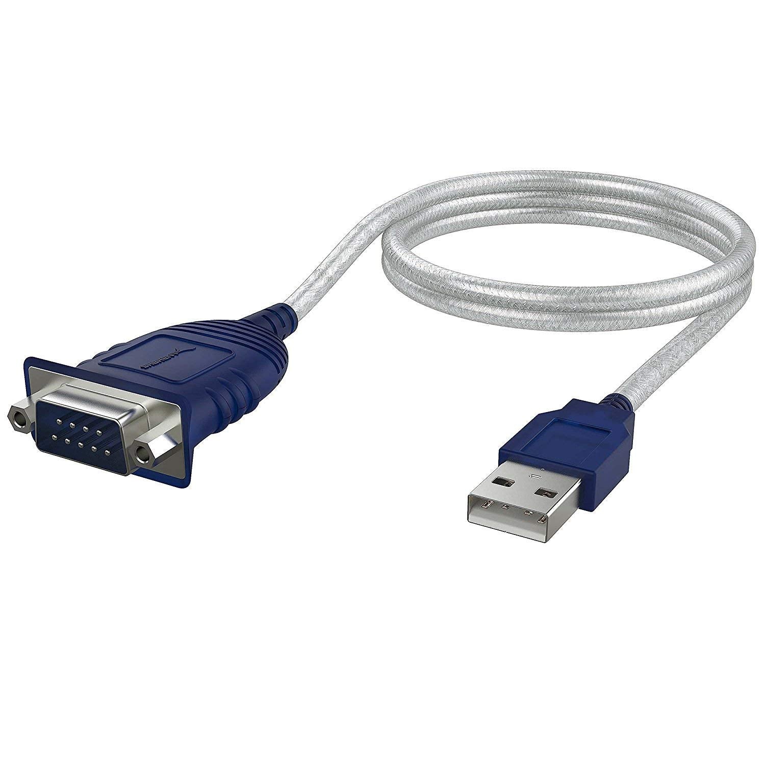 USB 2.0 To Serial DB9 Male (9 Pin) RS232 Cable Adapter