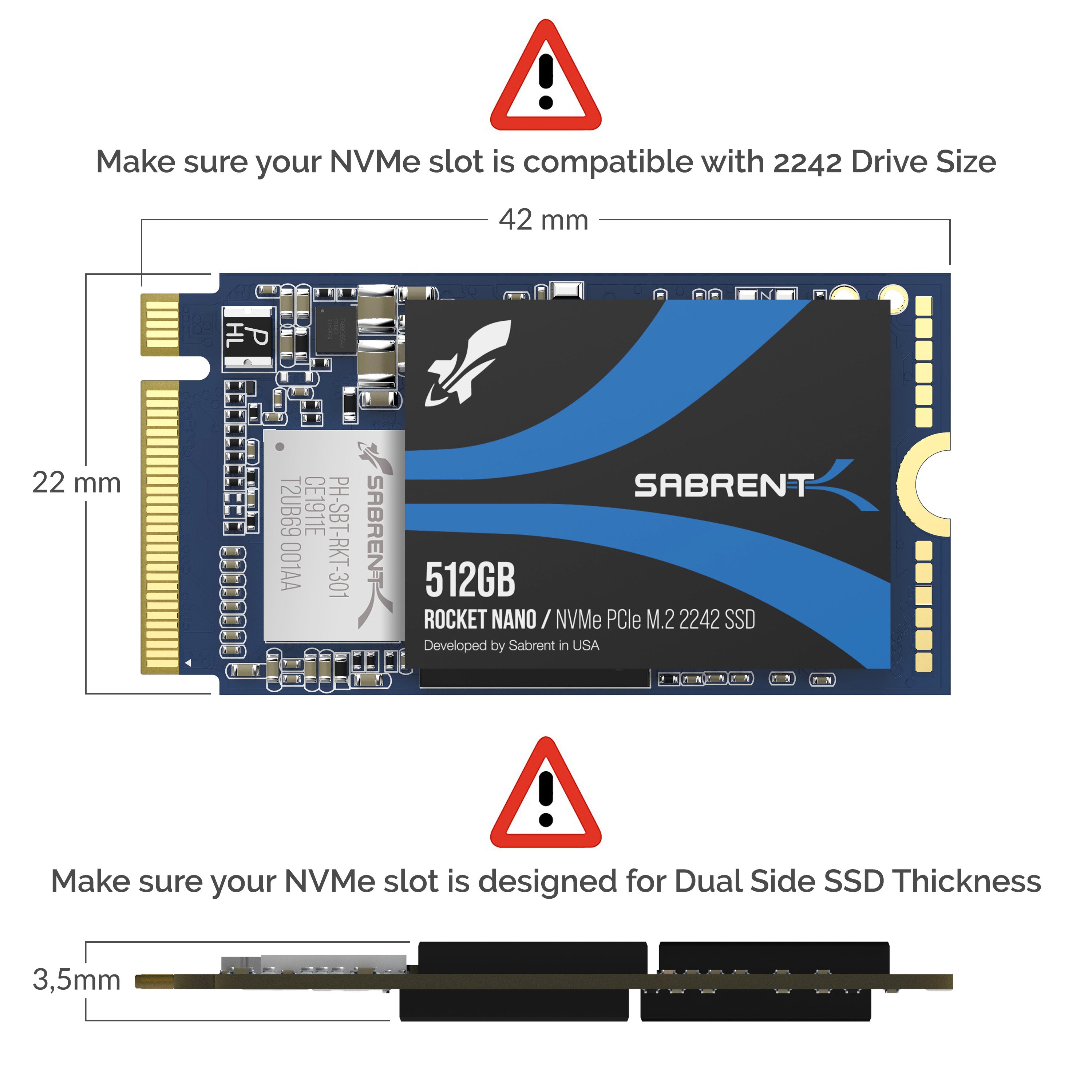 Rocket NVMe 2242 SSD