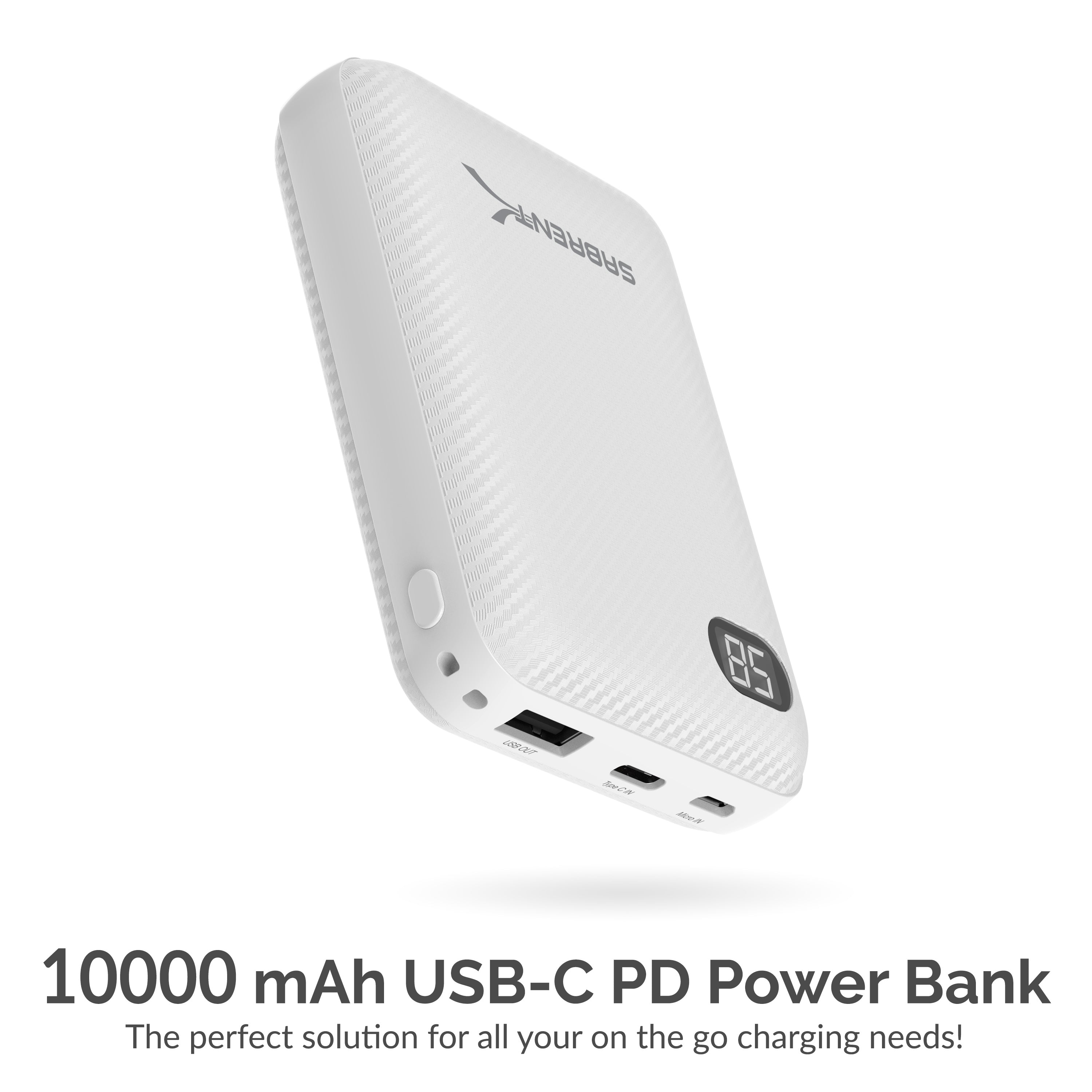 10000 mAh Power Bank USB Type-C