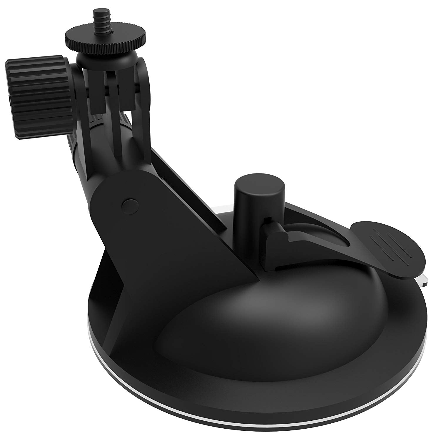 Mini Suction Cup for Standard Tripod Mount (GoPro Mount Adapter Included)