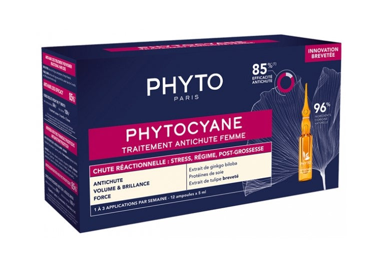 Phyto Phytocyane Anti Hair Loss Reactional Treatment Women 12 x 5ml