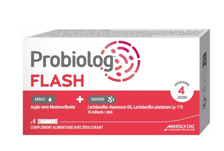 Mayoly Spindler Probiolog Flash 4 Orodispersible Sticks