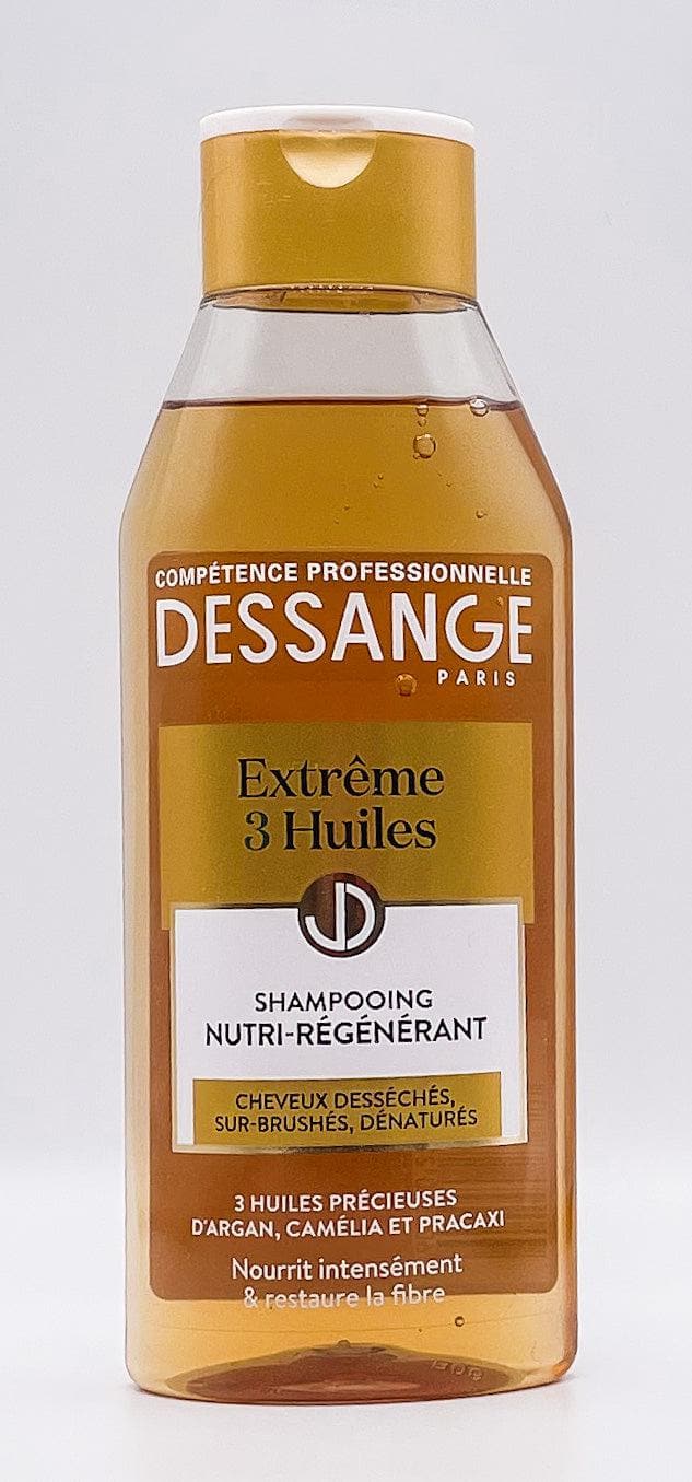 Dessange - Extreme 3 Huiles Nutri-Regenerating Micellar Damaged Hair Shampoo for Hair Damaged by Heat Styling 250ml