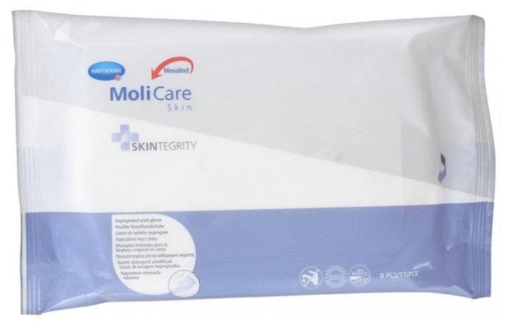 Hartmann Menalind MoliCare Skin 8 Impregnated Wash Gloves