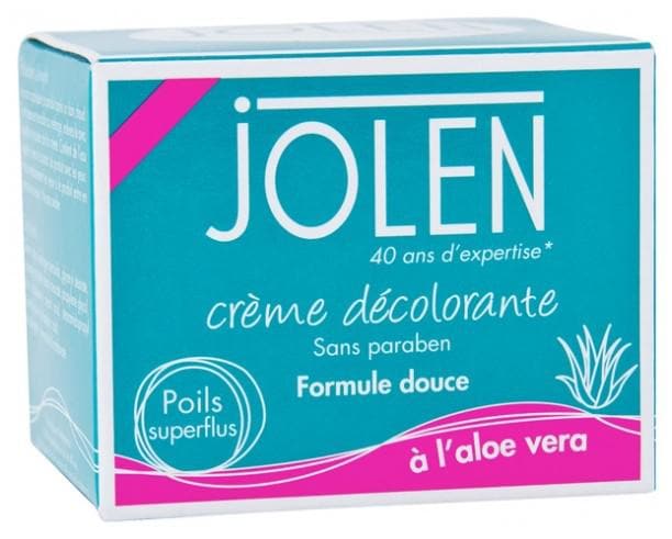 Jolen Bleaching Cream Gentle Formula with Aloe Vera 30ml + Activator 7g