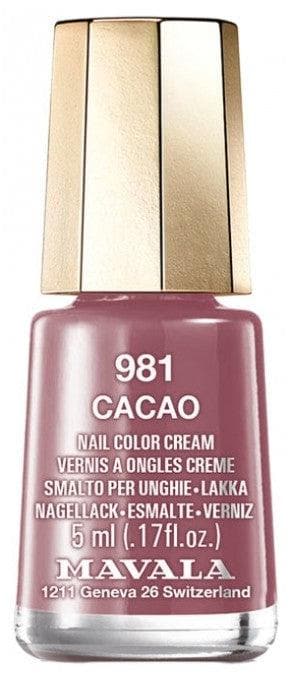 Mavala Mini Color Nail Color Cream 5ml Colour: 981: Cacao