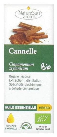 NatureSun Aroms Organic Essential Oil Cinnamon (Cinnamomum Zeylanicum) 10ml