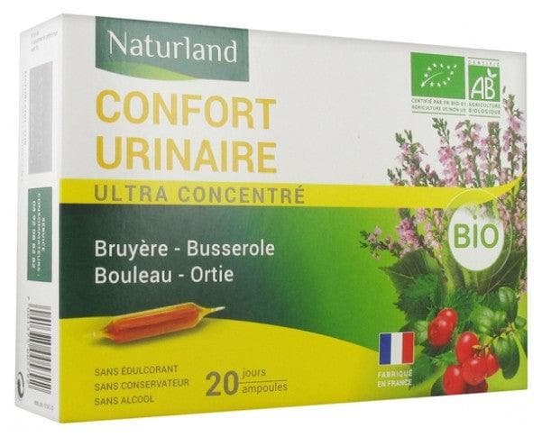 Naturland Organic Urinary Comfort 20 Drinkable Phials of 10ml