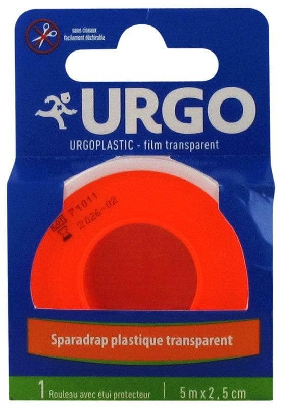 Urgo plastic Transparent Film Plaster 5m x 2,5cm