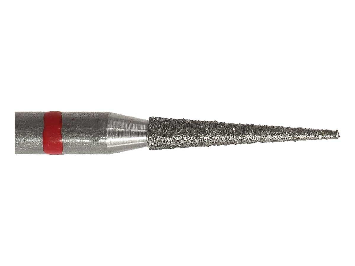 01.8 x 10mm Cone Diamond Bur - 320 Grit - 3/32 inch shank