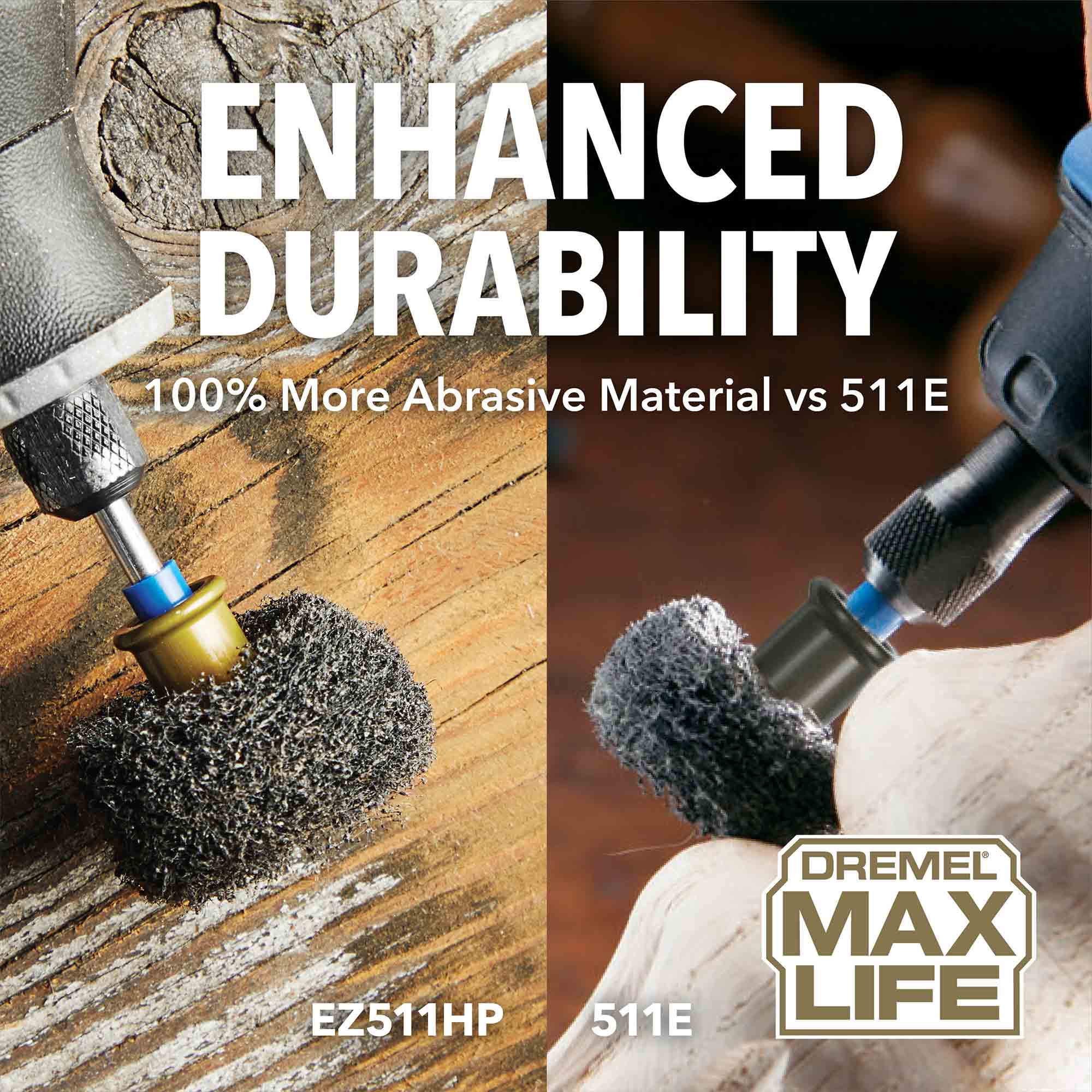 Dremel EZ511HP 180 & 280 Grit Finishing Abrasive Buff