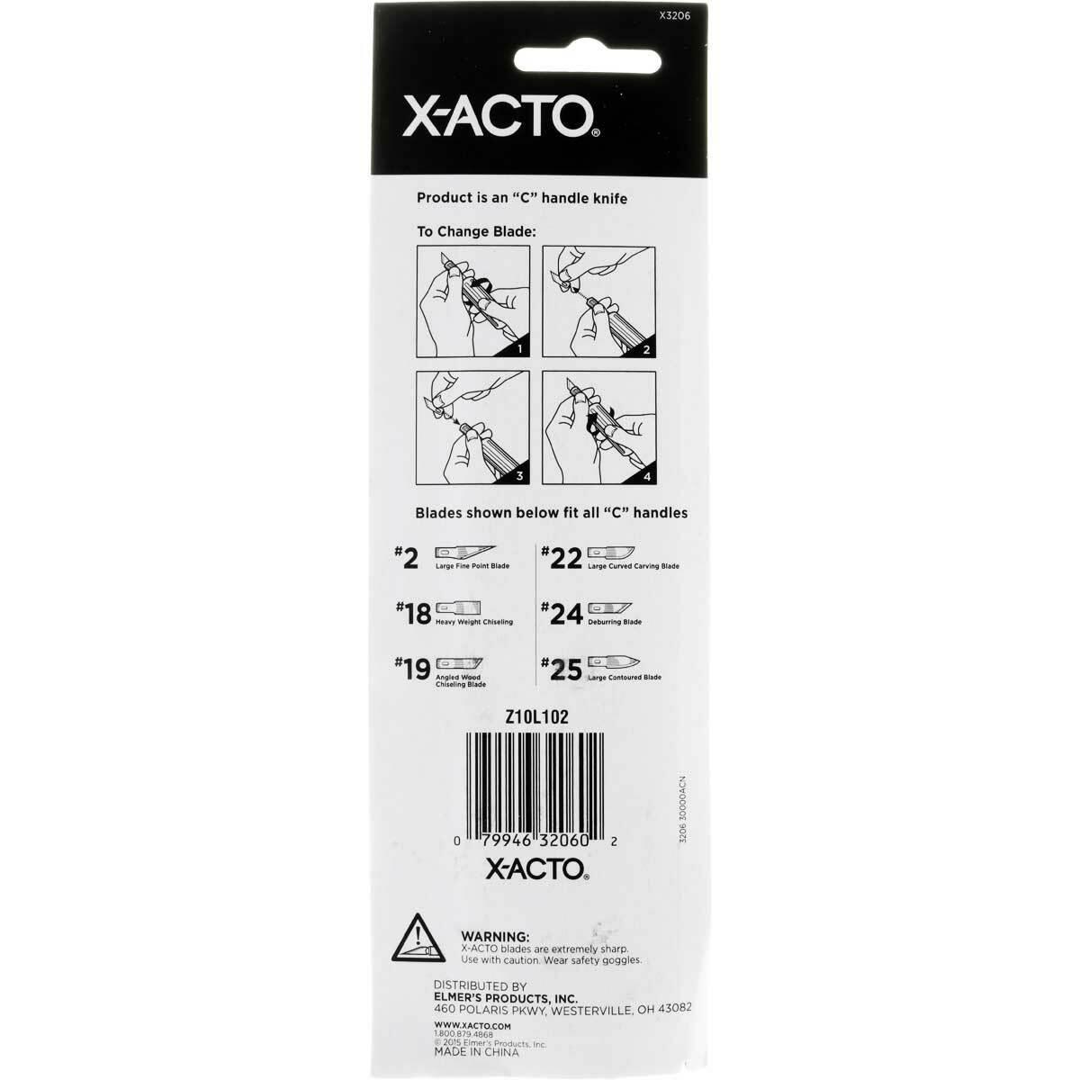 X-ACTO X3206 No 6 Heavy Duty Aluminum Knife Handle