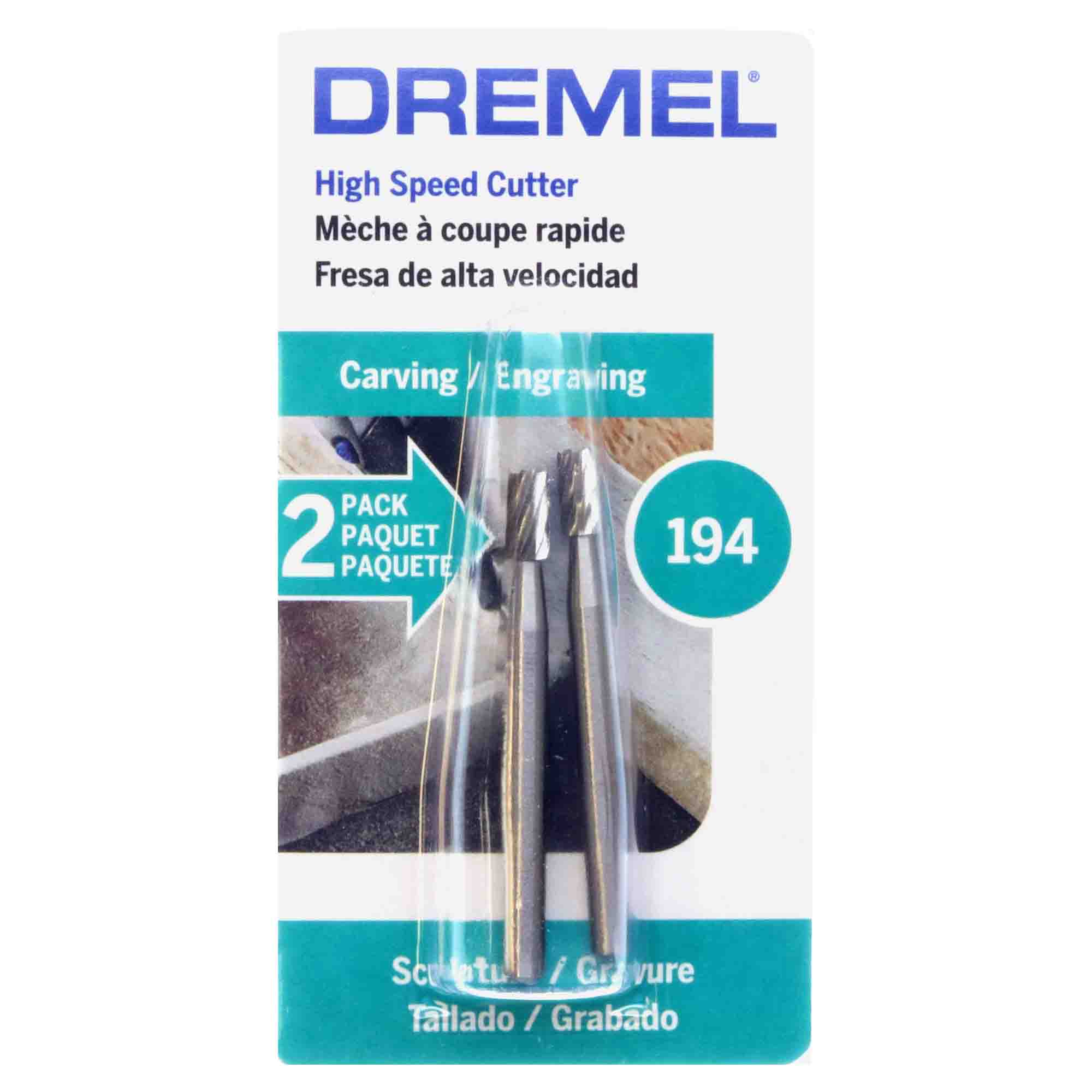 Dremel 194 - 1/8 inch CYLINDER HSS Cutter