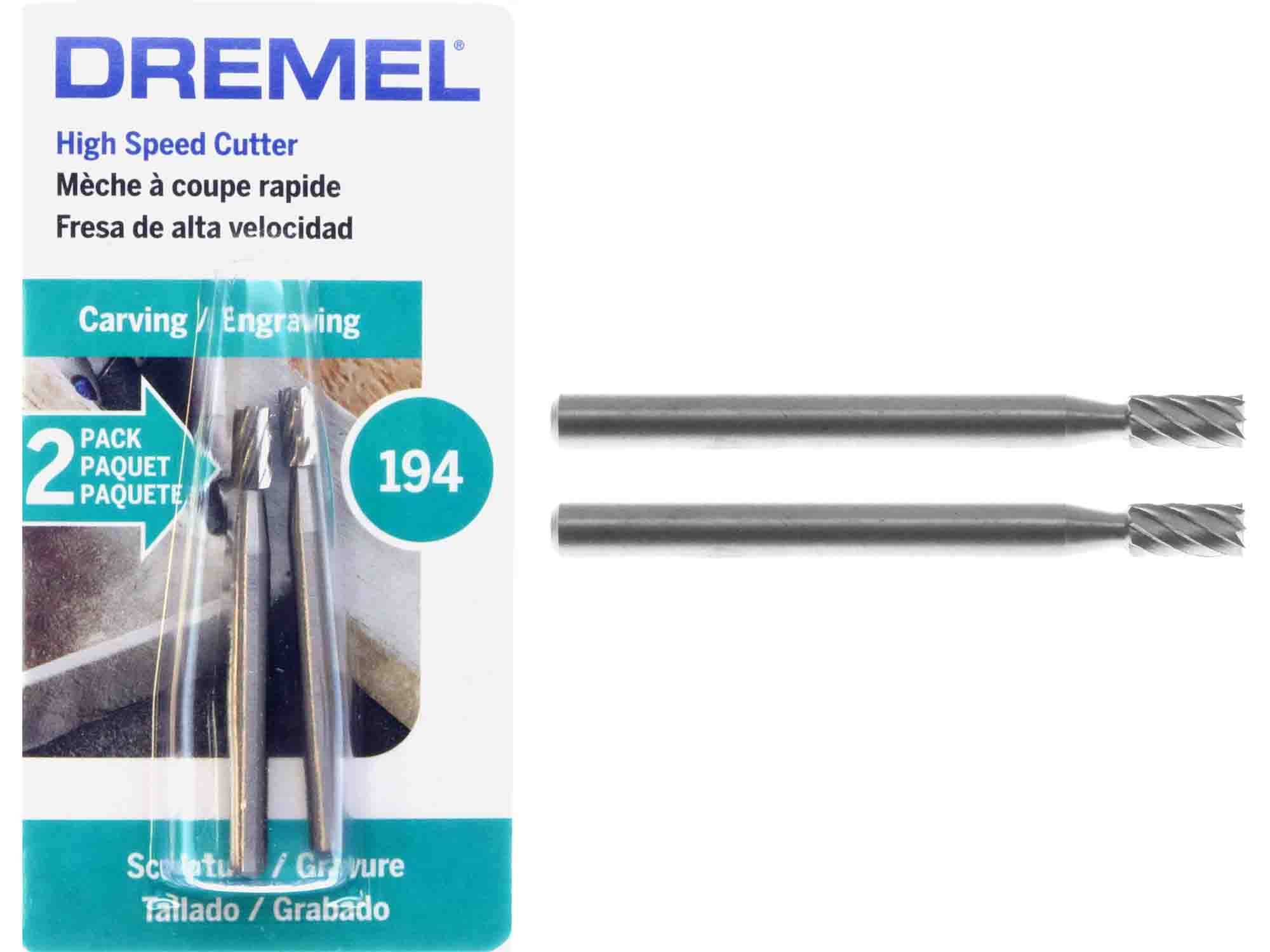 Dremel 194 - 1/8 inch CYLINDER HSS Cutter