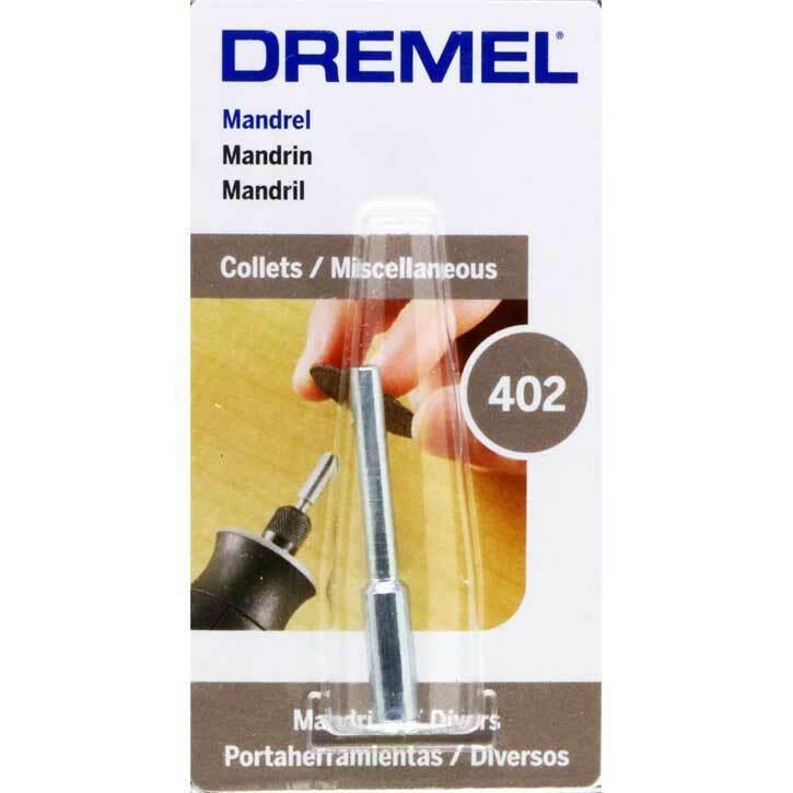 40pc Mastercraft Cut-off Wheels and Dremel 402 Screw Mandrel