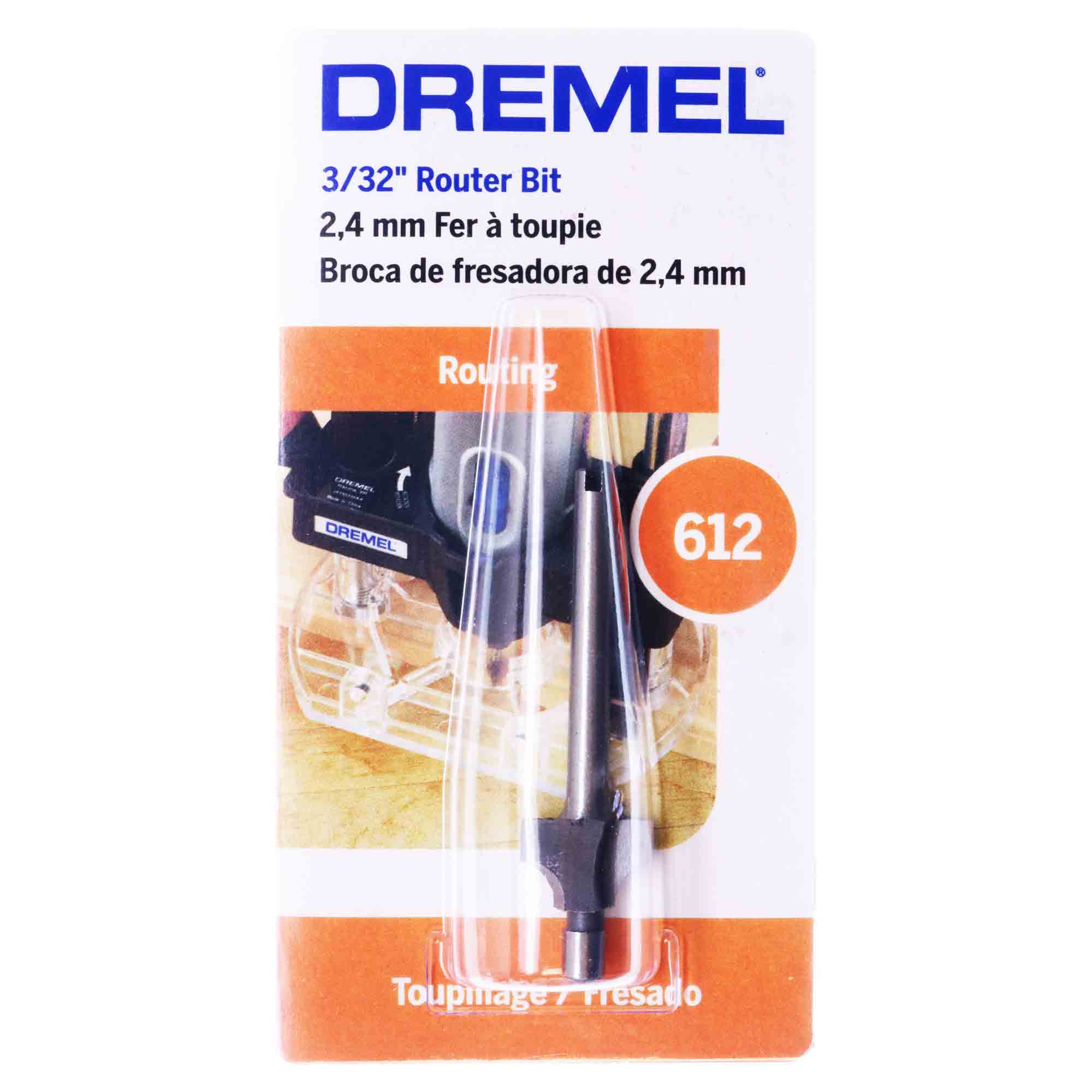 Dremel 612 Piloted Beading Router Bit