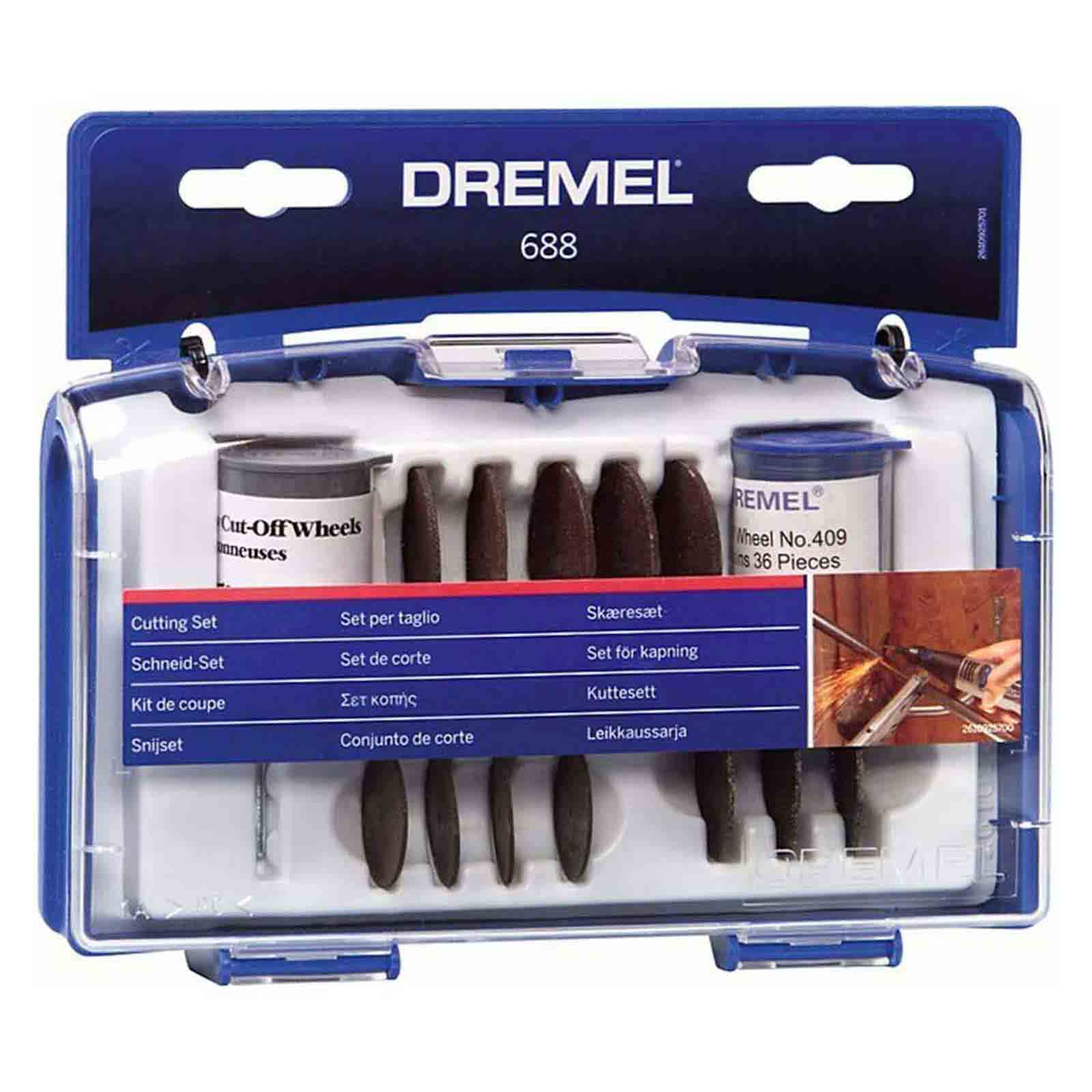 Dremel 688-01 - 69pc Cut-Off Wheel Set