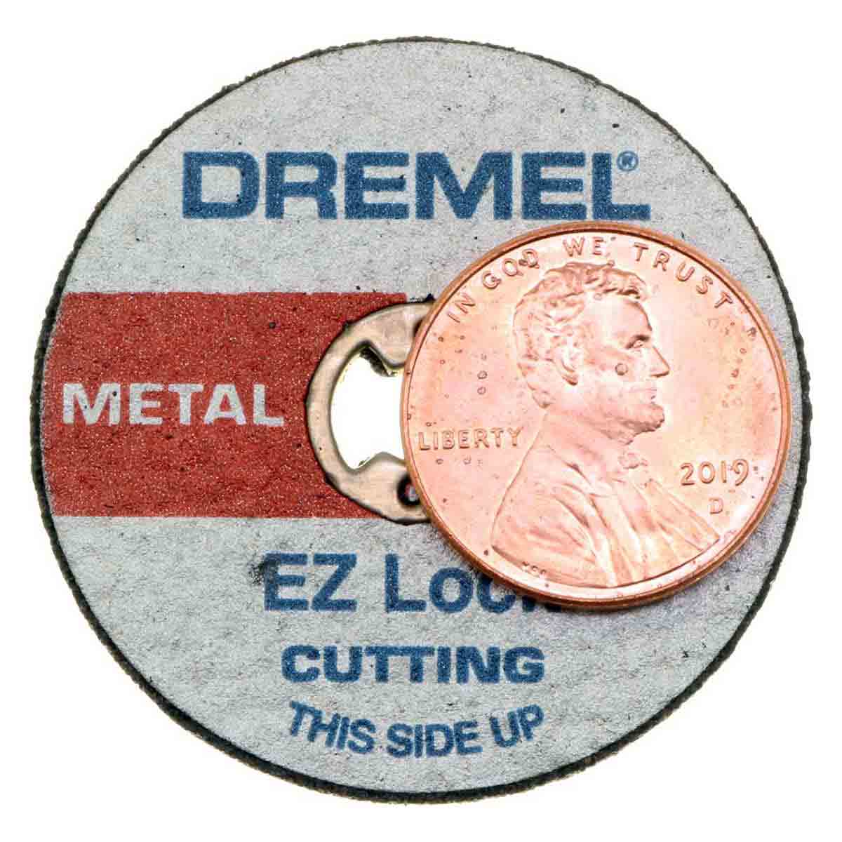 Dremel EZ456 EZ Lock Cut-off Wheels - Cuts Metal - 5pc
