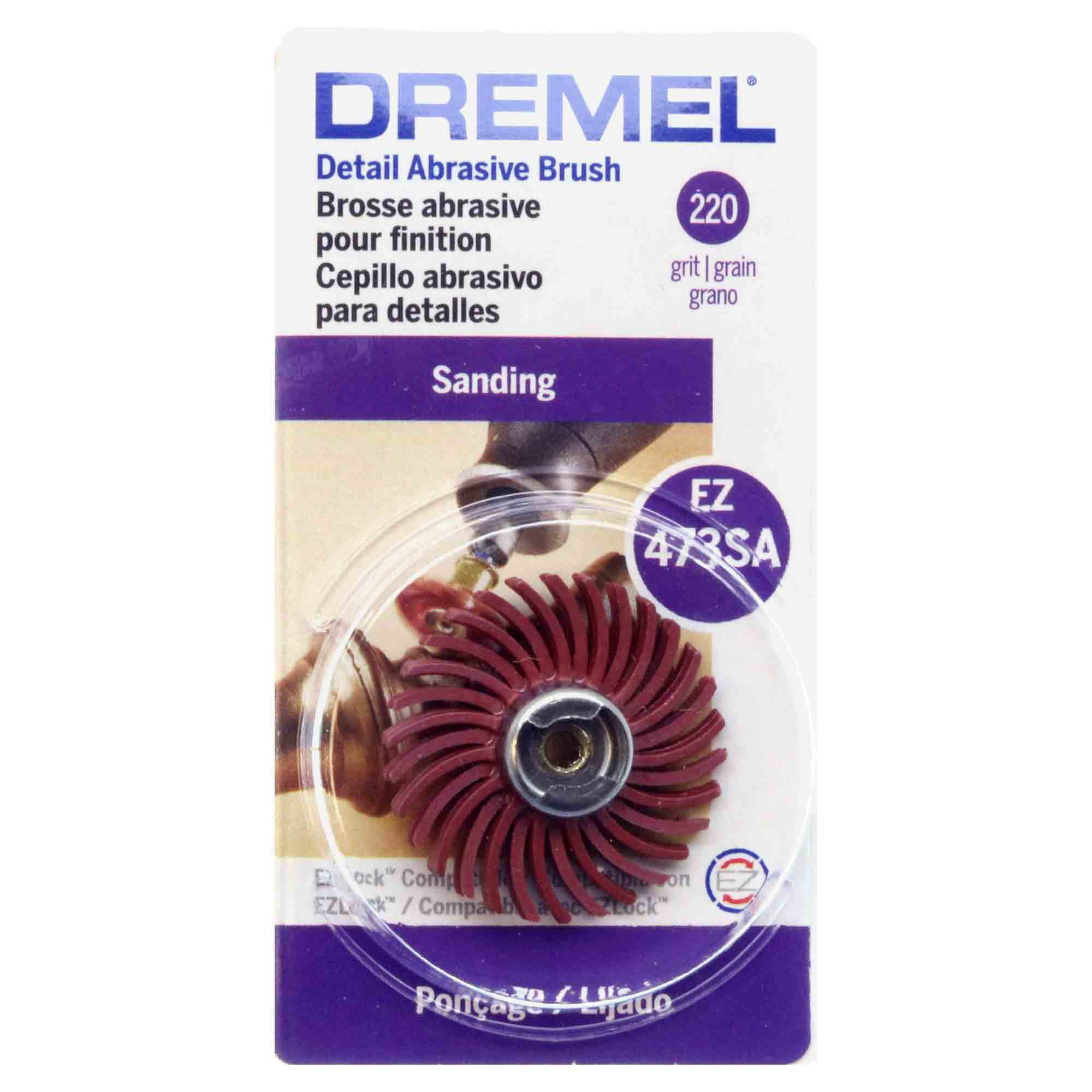 Dremel EZ473SA Fine 220 Grit Detail Abrasive Brush