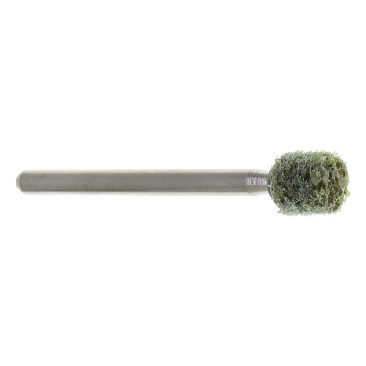 06.4mm - 1/4 inch Coarse Cylinder Abrasive Buffing Point - 1/8 inch shank