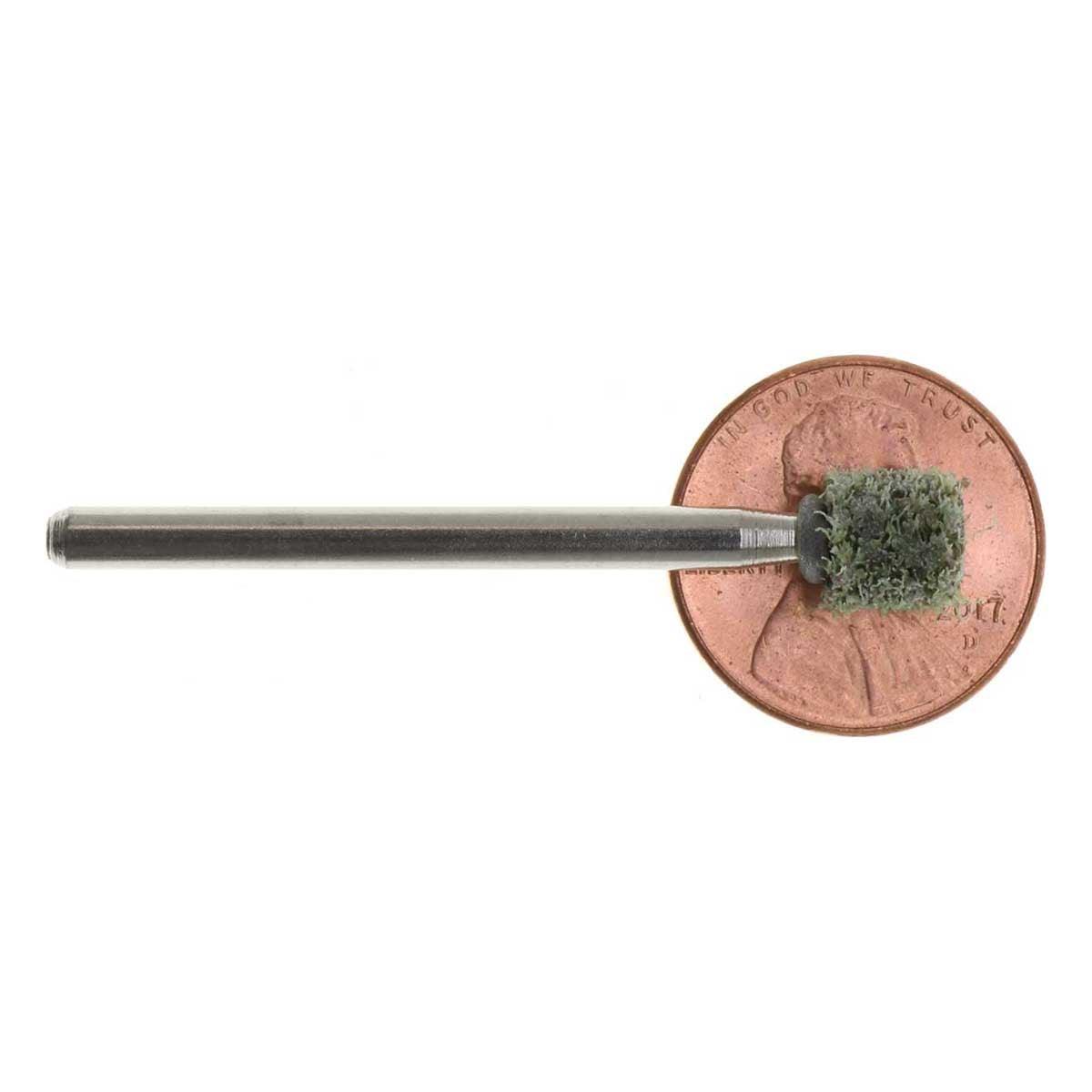 06.4mm - 1/4 inch Coarse Cylinder Abrasive Buffing Point - 1/8 inch shank