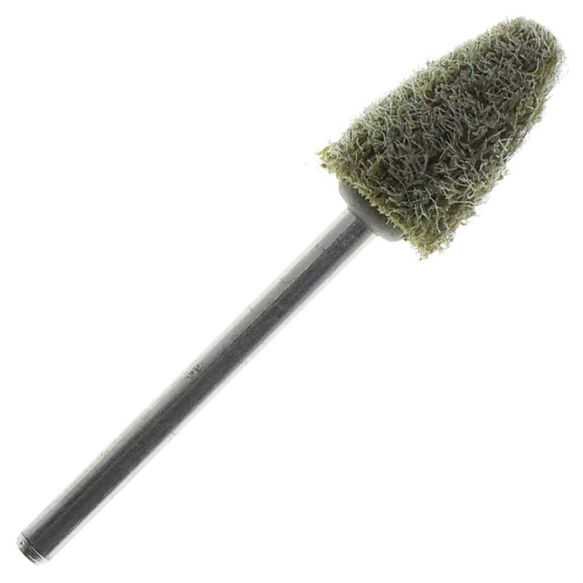 09.5mm - 3/8 inch Fine Flame Abrasive Buffing Point - 1/8 inch shank -  USA