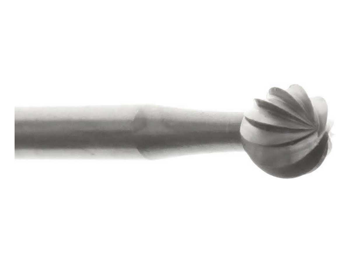 03.7mm Steel Round Bur - 3/32 inch shank - Germany