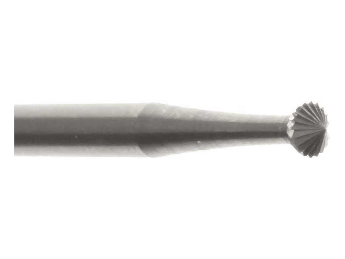 02.3mm Steel Cone Bur - Germany - 3/32 inch shank