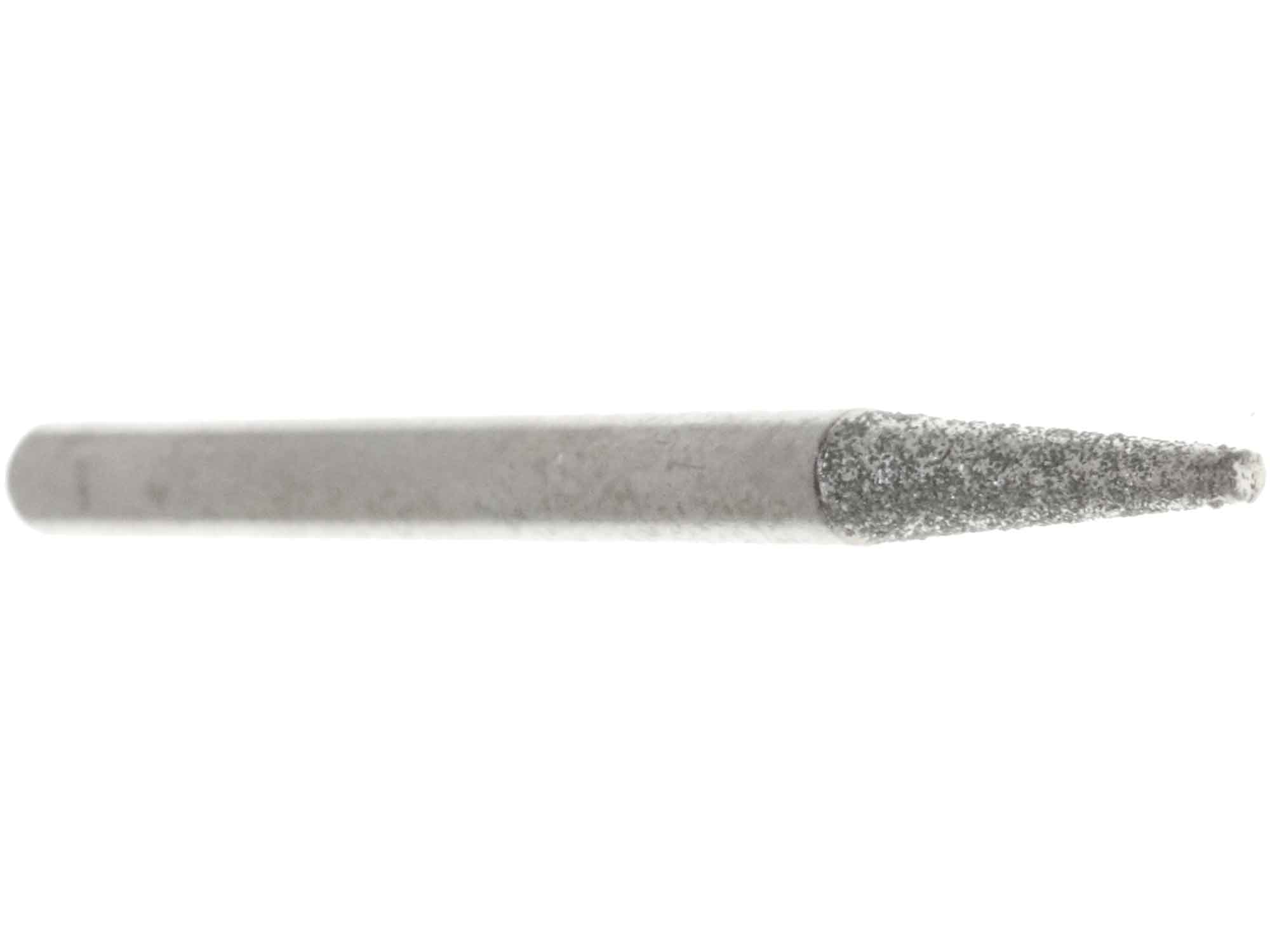 03.2mm - 1/8 x 7/16 inch Cone Diamond Burr - 1/8 inch shank