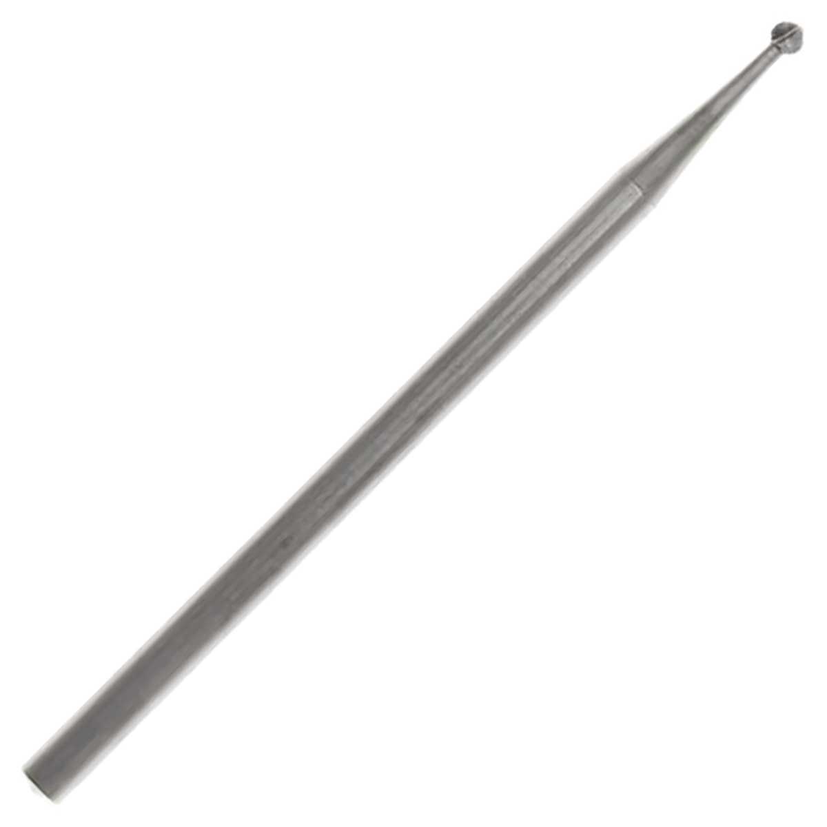 01.5mm Steel Round Bur - Germany - 3/32 inch shank