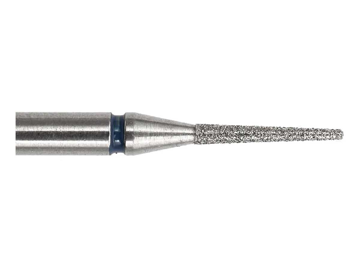 01.2 x 8.0mm Cone Diamond Bur - 150 Grit - 3/32 inch shank