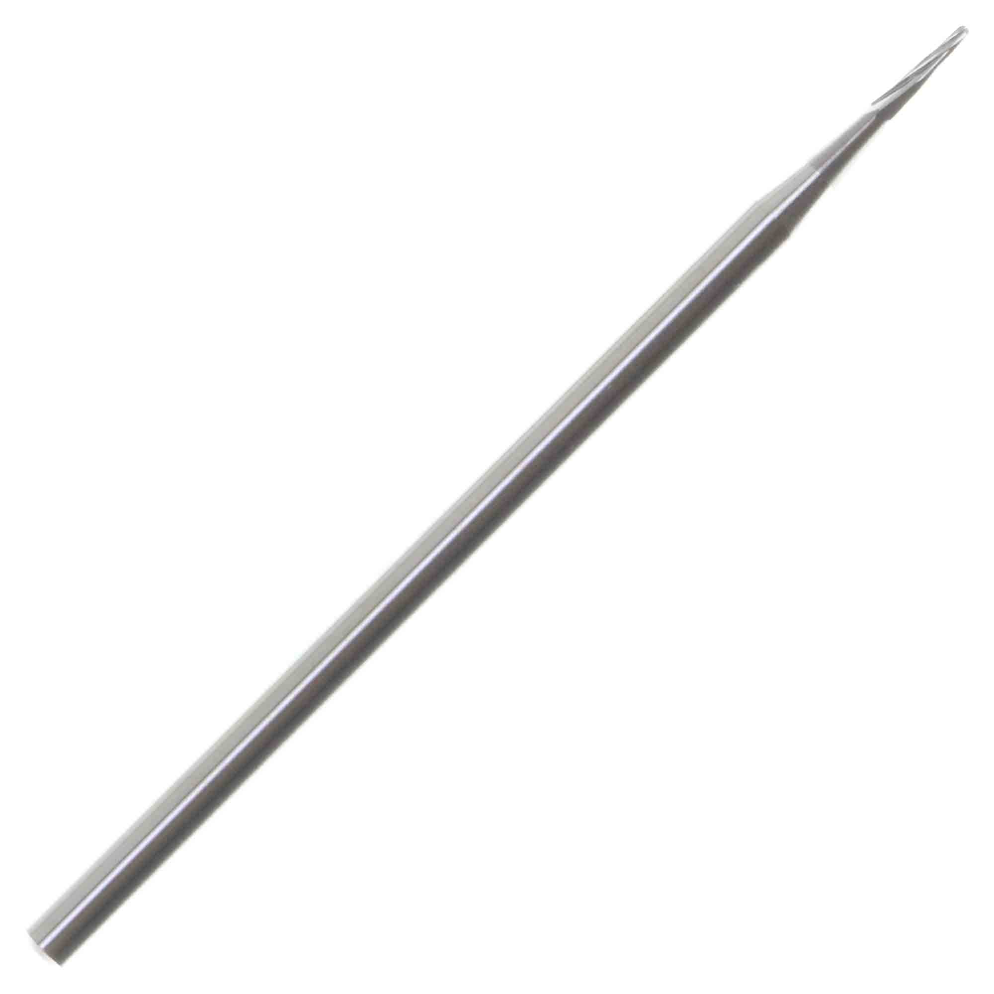 1.0mm Round End Cone Carbide Bur - 3/32 inch shank - Germany