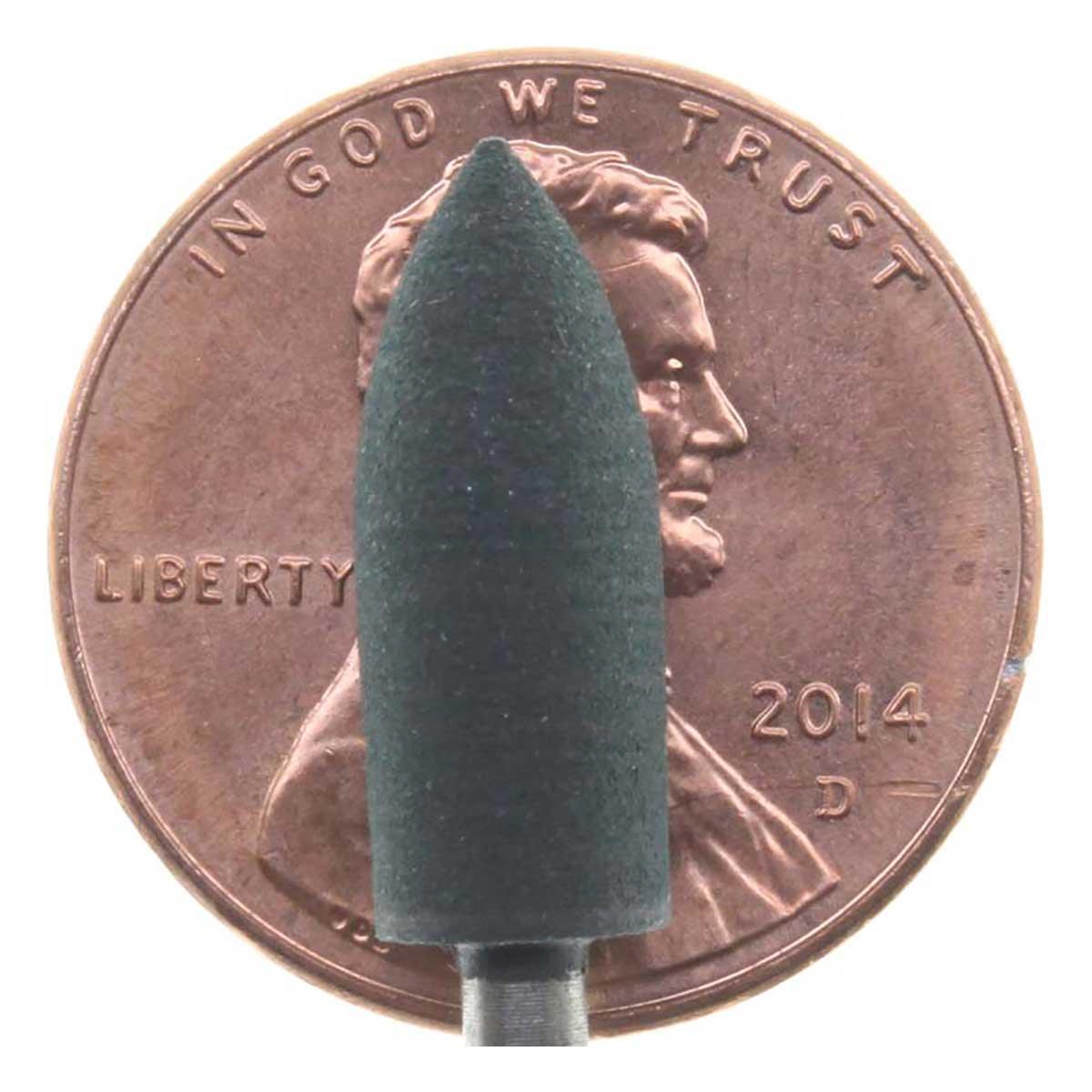 Dremel 462 - 1/4 inch Flame Rubber Polishing Point