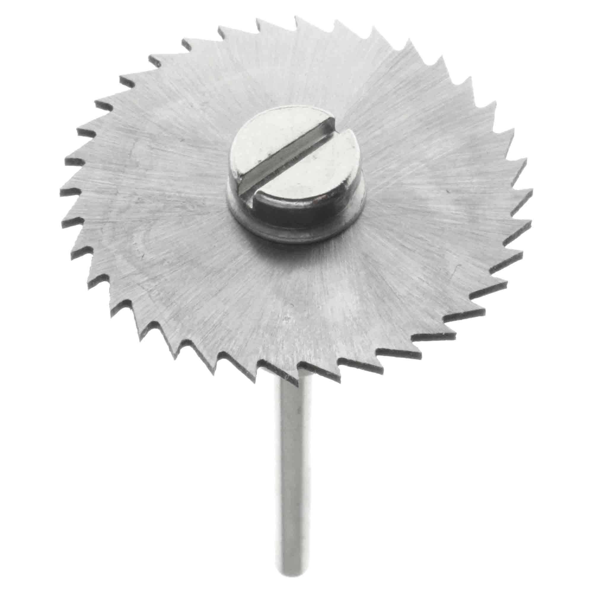 31.8mm - 1.25 inch Coarse HSS Saw Blade and Mandrel, 1/8 inch shank