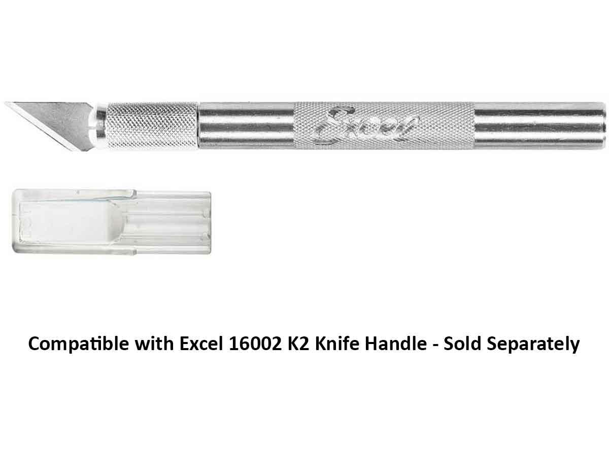 Excel 22618 #18 Large Chisel Knife Blade - USA - 100pc