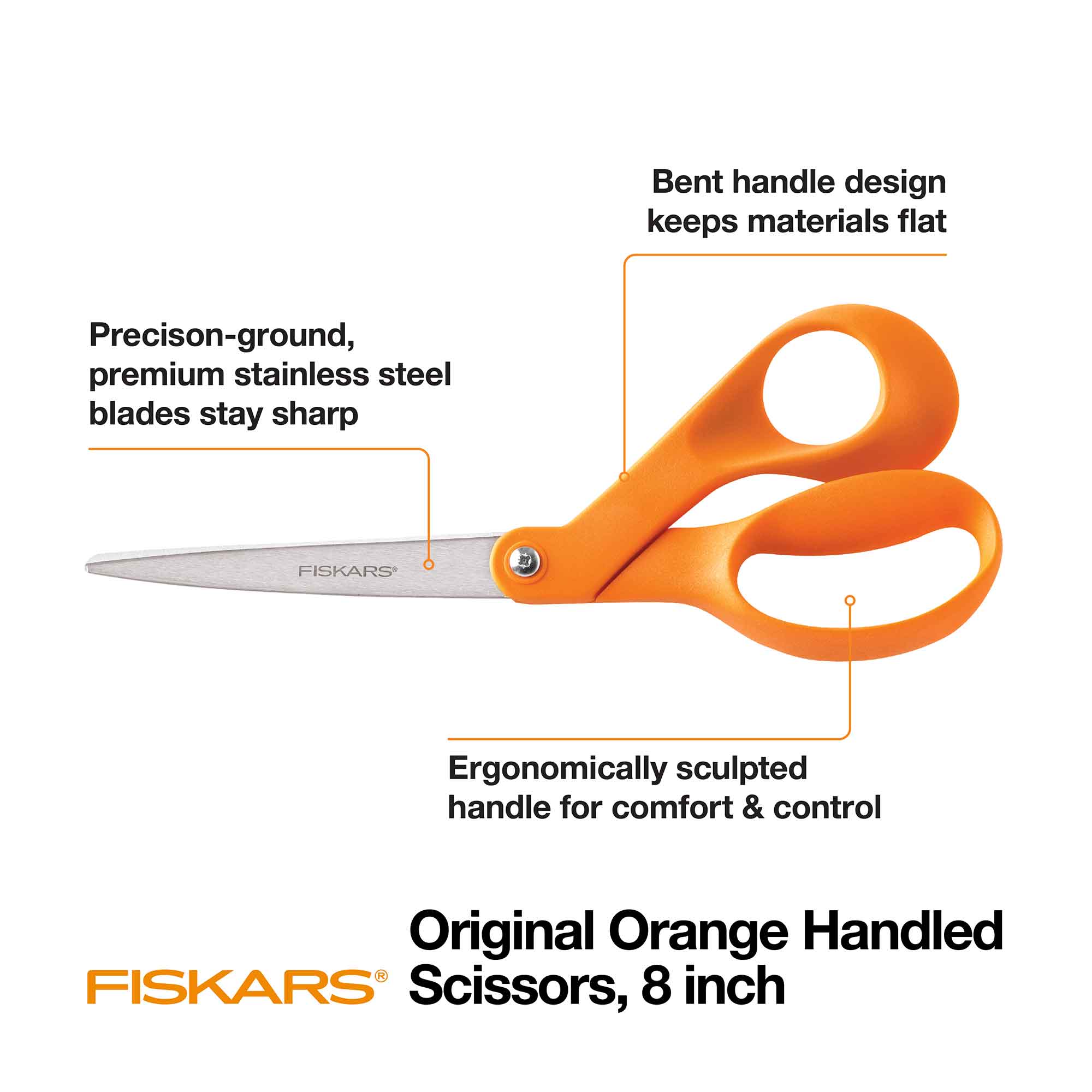 Fiskars 194510-1045 No 8 Original Scissors