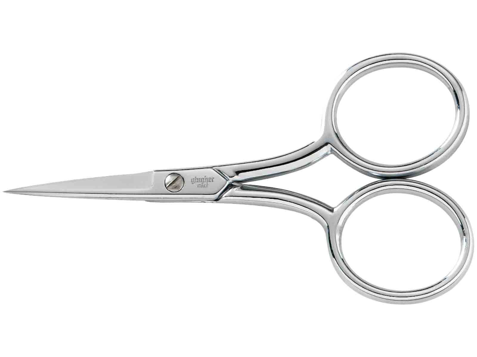 Gingher 220090 Forged 4 inch Large Handle Embroidery Scissors