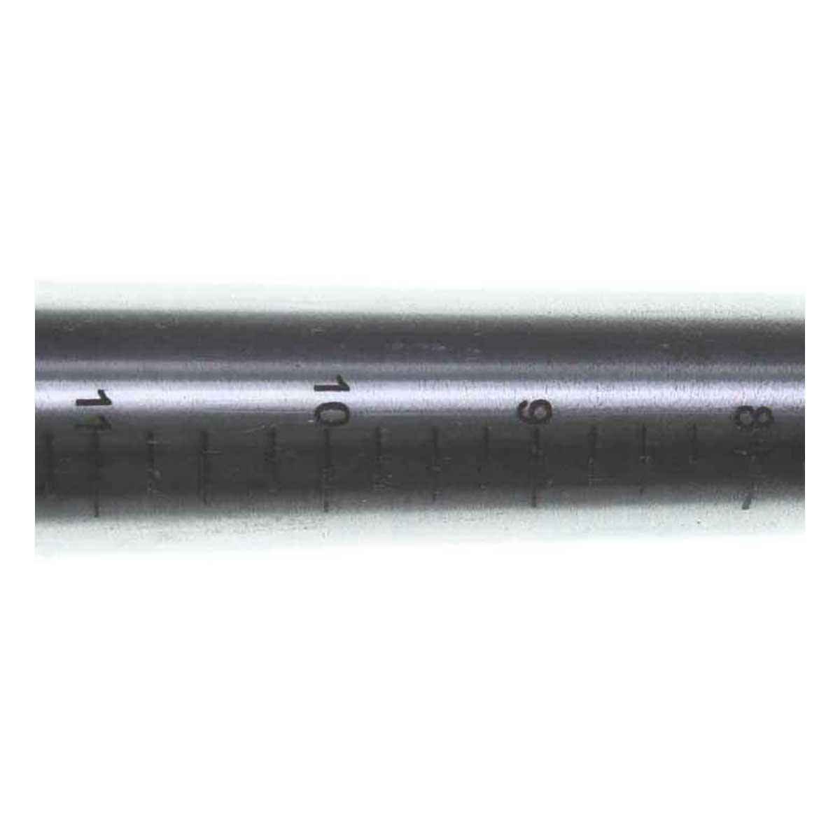 Ring Mandrel with Ring Sizes - Grooved - Solid Steel