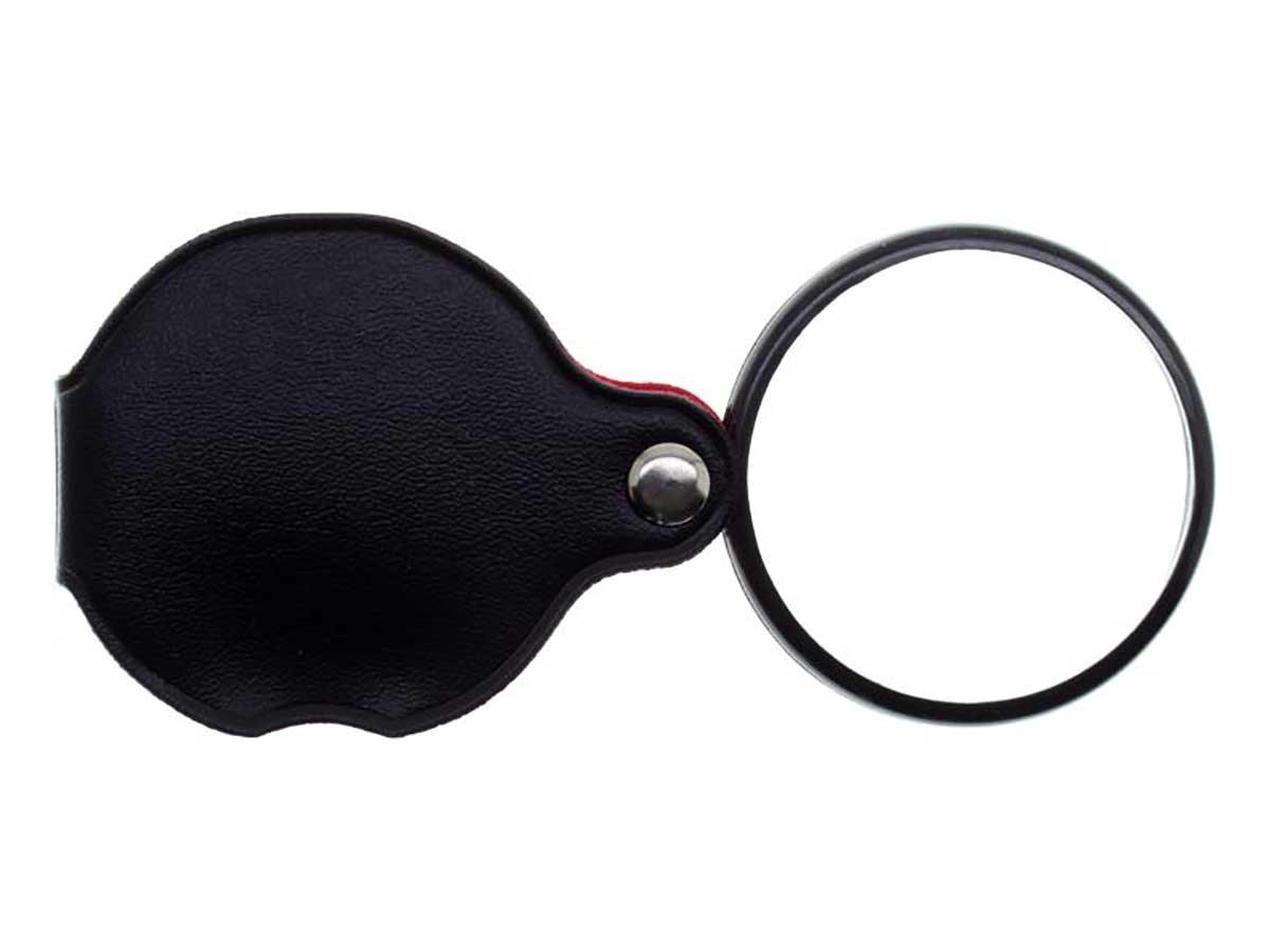 50.8mm - 2 inch 5X-16D Glass Lens Folding Magnifier